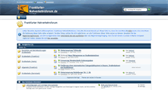 Desktop Screenshot of frankfurter-nahverkehrsforum.de